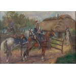 Author unrecognized (20th century), Lancer at the cottage