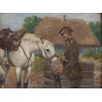 Jerzy Kossak (1886 Kraków - 1955 Kraków), Standstill, 1936