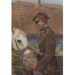 Jerzy Kossak (1886 Kraków - 1955 Kraków), Standstill, 1936