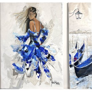 Julia Sara Reiter, Diptych Venice, 2025