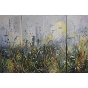 Elzbieta Poninska, Verso il sole - trittico, 2016