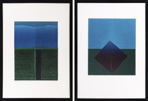Ryszard Gieryszewski, Linie poziome. Pejzaż, 1999