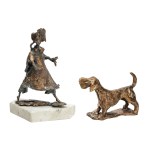 Jadwiga Bardyszewska, Running with a flower and a dog, 2024