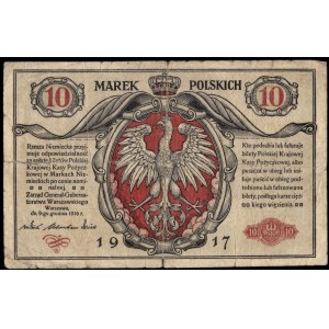 Poland. 1916 10 Marek Prefix Berlin IV