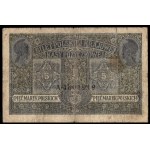 Poland. 1916 5 Marek Prefix Biletow A