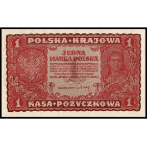 Poland. 1919 1 Marka Prefix I Seria GN