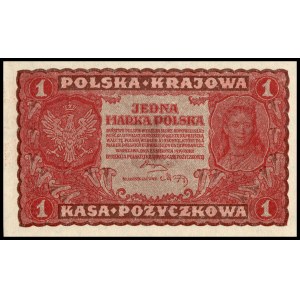 Poland. 1919 1 Marka Prefix I seria GS