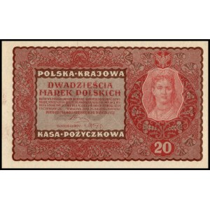 Poland. 1919 20 Marek Prefix II seria FW