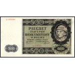 Poland. 1940 500 Zlotych Prefix B