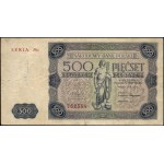 Poland. 1947 500 Zlotych Prefix M2