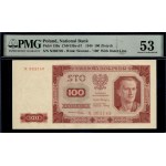 Poland. 1948 100 Zlotych Prefix N Unique in this Condition - Finest Known N Prefix