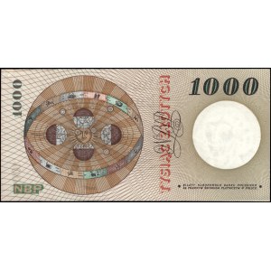 Poland. 1965 1000 Zlotych Prefix S - WZOR