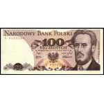 Poland. 1975 100 Zlotych Prefix A