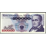 Poland. 1993 100000 Zlotych Prefix AE