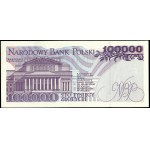 Poland. 1993 100000 Zlotych Prefix AE