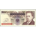 Poland. 1993 1000000 Zlotych Prefix M