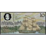Australia. 1988 10 Dollars - First Polymer Banknote In The World
