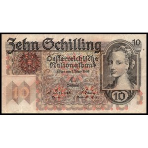 Austria. 1946 10 Shillings