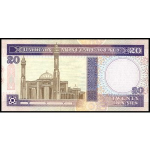 Bahrajn. 1973/93 20 dinárov
