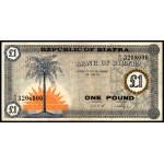 Biafra. 7 Piece Type Set