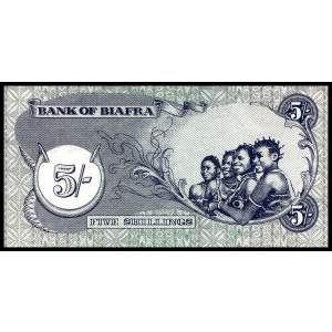 Biafra. 1968 3 Piece Type Set