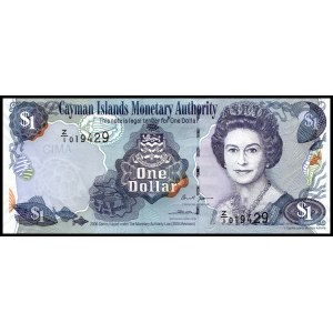 Cayman Islands. 2006 1 Dollar Replacement