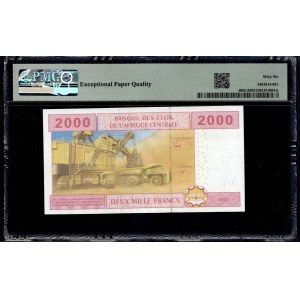 Chad. 2002 2000 Francs