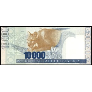 Costa Rica. 2007 10000 Colones