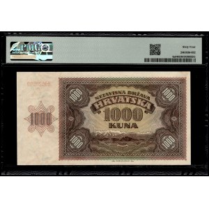 Croatia. 1941 1000 Kuna