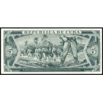 Cuba. 1-3-5 Pesos Specimen Set