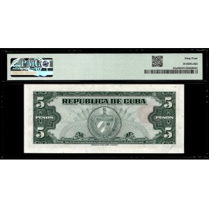 Cuba. 1960 5 Pesos