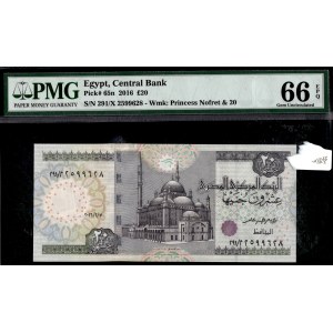Egypt. 2016 20 Pounds