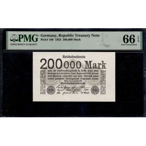 Germany. 1923 200000 Mark