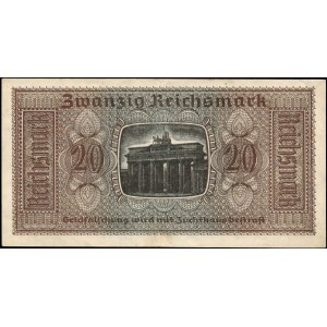 Germany. 1940 20 Reichsmark Prefix J Third Reich