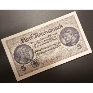 Deutschland. 1944 5 Reichsmark Bündel mit 64 Stück