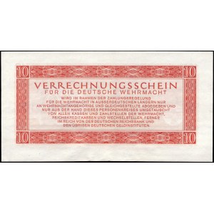 Deutschland. 1944 Wehrmacht 10 Reichsmark Drittes Reich