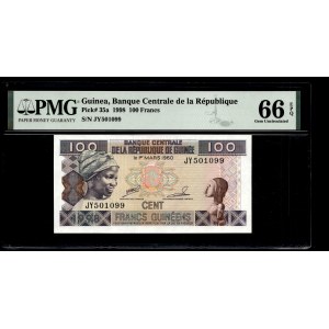 Guinea. 1998 100 Francs