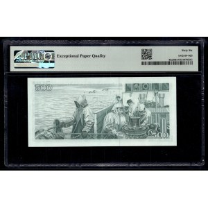 Iceland. 1961 500 Kronur