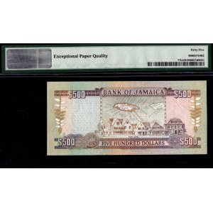 Jamajka. 1996 500 dolarů