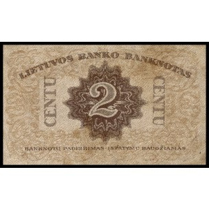 Litwa. 1922 2 Centu