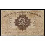 Lithuania. 1922 2 Centu