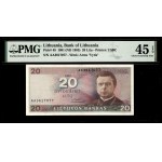 Lithuania. 1991 20 Litu