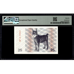 Lithuania. 1991 25 Talonas