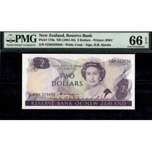 New Zealand. 1981 2 Dollars