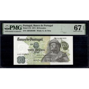 Portugal. 1971 20 Escudos