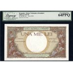 Romania. 1939 1000 Lei Prefix X 1205