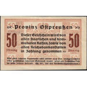 Russie. Kaliningrad 50 Fenigow 1918 Ausgabe II