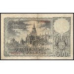 Spain. 1940 500 Pesetas