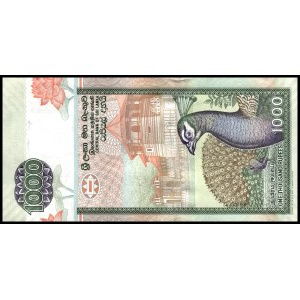Sri Lanka. 500 e 1000 rupie