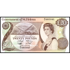 St Helena. 1986 20 Pounds